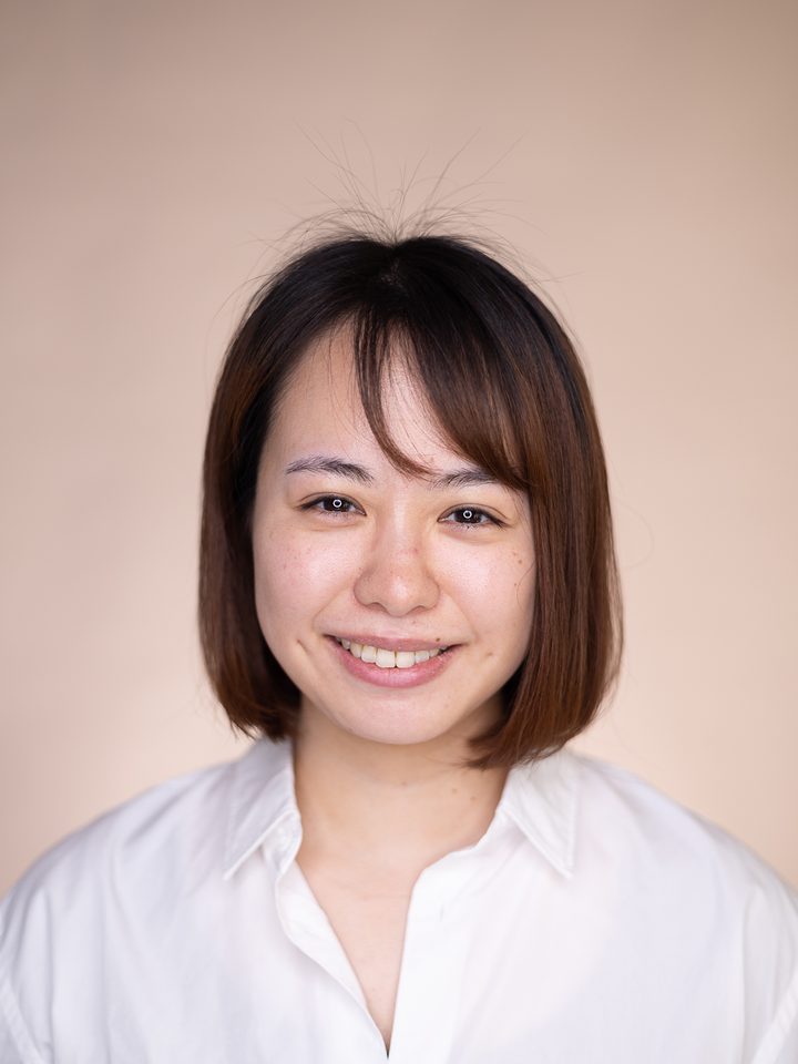 Mizuki before her bridal makeup